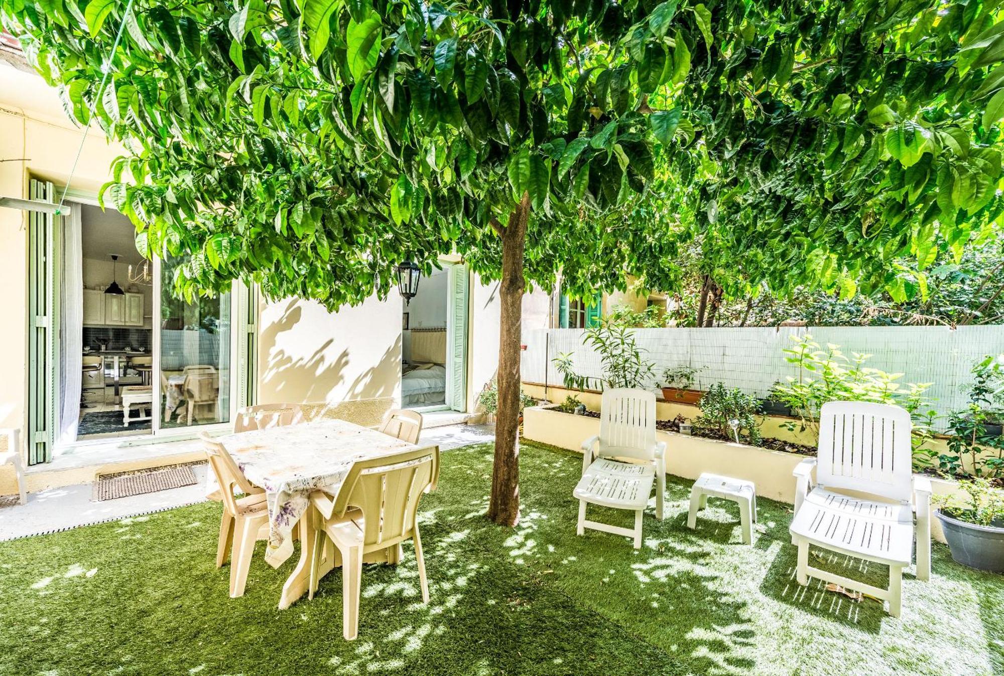 La Palais Osiris Nice Centre Jardin Wifi Clim Parking Екстер'єр фото